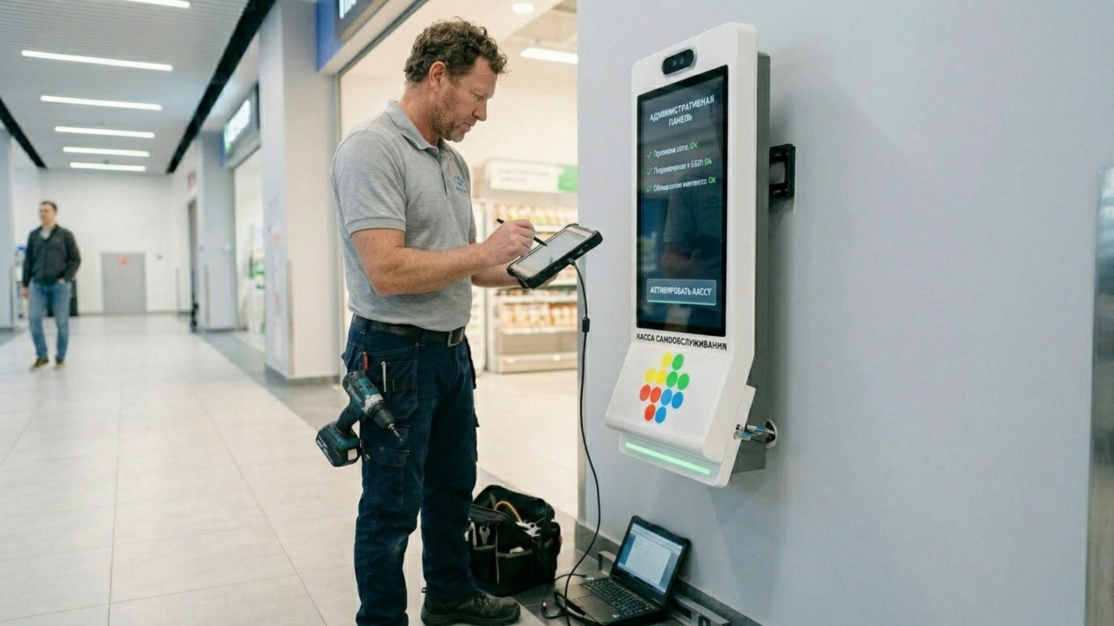 Монтаж кассы